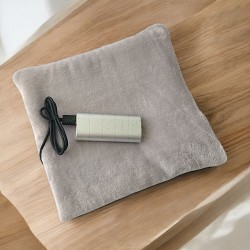 Килимок кашеміровий з підігрівом (сірий)