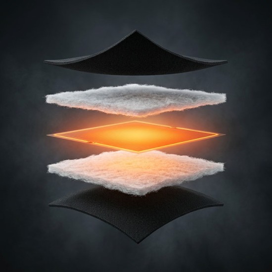 Килимок тактичний з підігрівом (чорний)